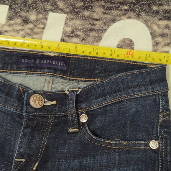 Rock & Republic Kasandra Jeans Dark Wash 4 - Picture 11 of 12